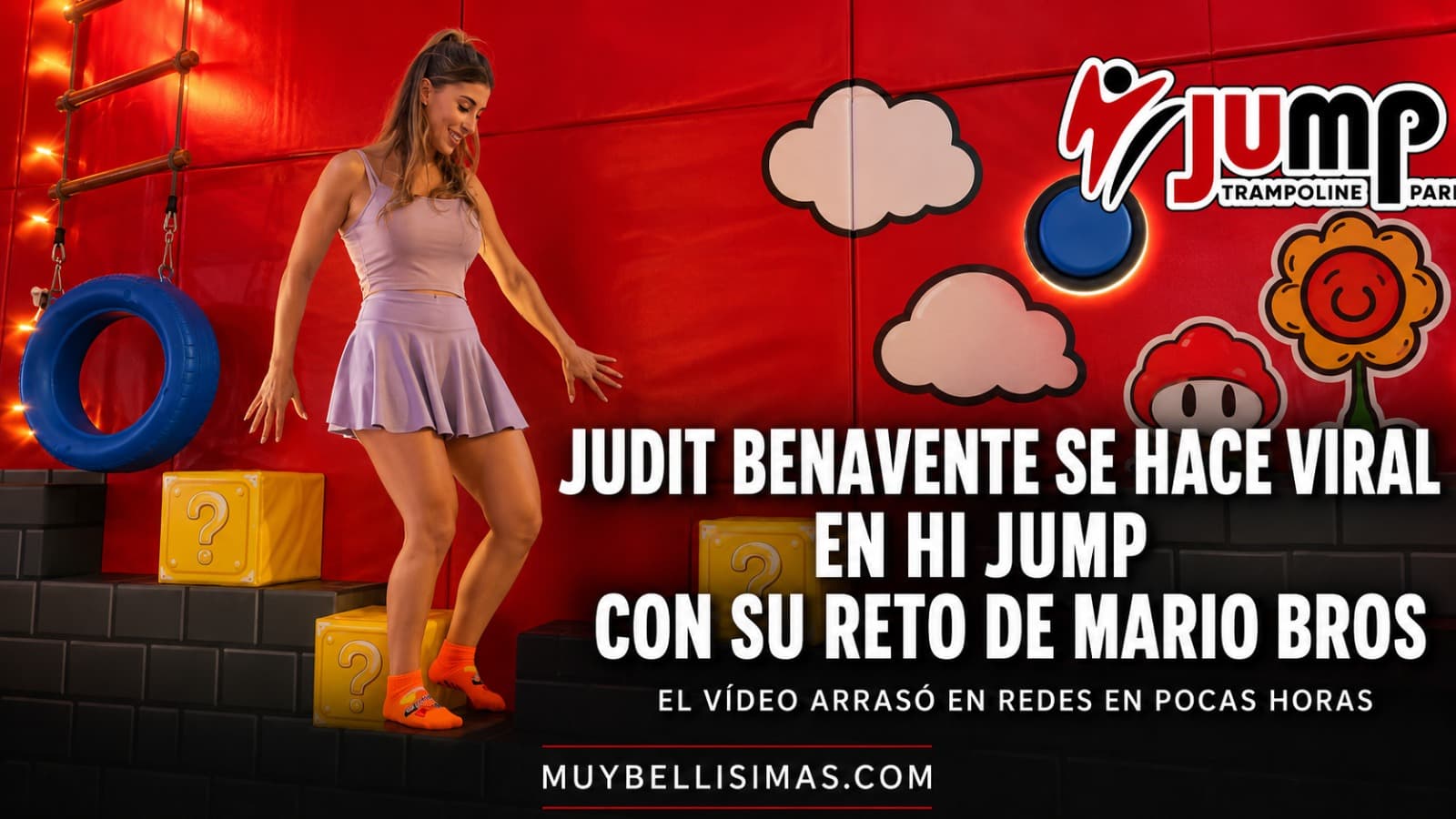 Judit Benavente sorprende con su reto Mario Bros - 2026 - noticia sobre Judit Benavente